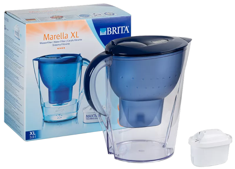 Carafe brita marella xl bleue 2,4 l