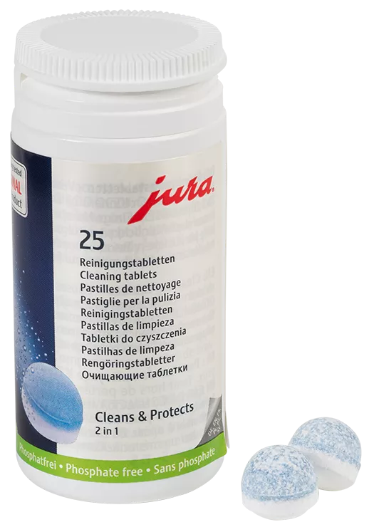 Pastilles de nettoyage jura - 25 pcs