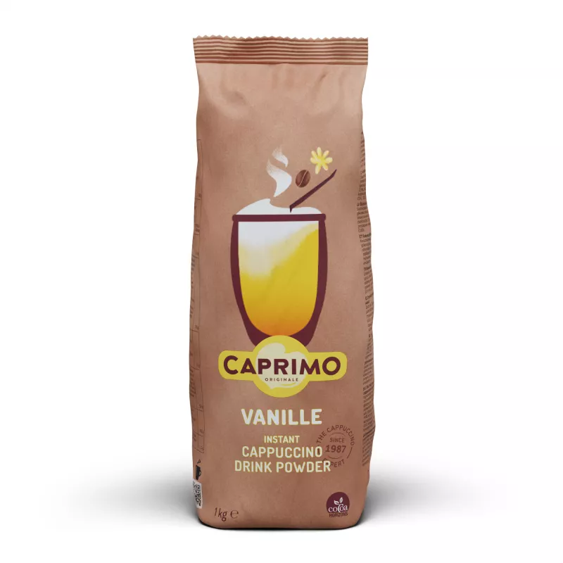 Caprimo cappuccino vanille - met 30% minder suiker